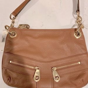 Michael Kors small bag color luggage
